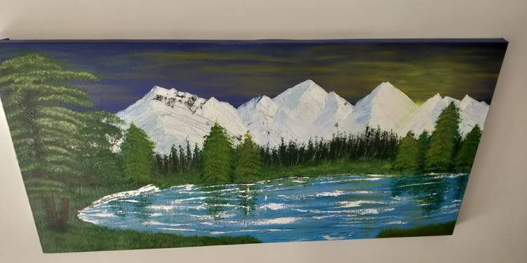 Original Fine Art Landscape Painting by Gitika Singh