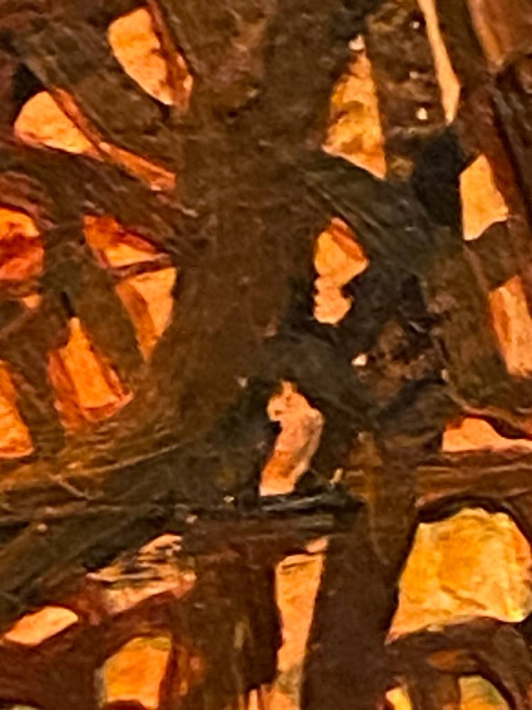 Original Abstract Painting by V Gurusamy