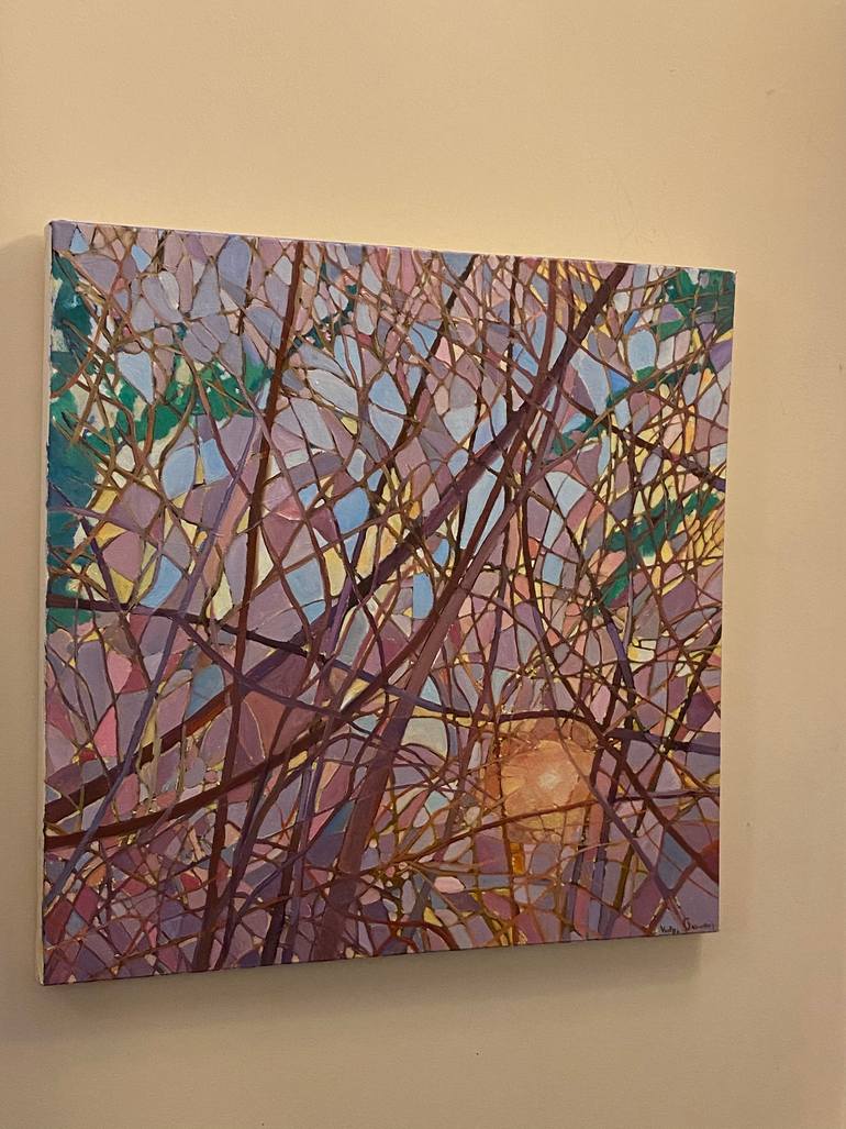 Original Abstract Painting by V Gurusamy