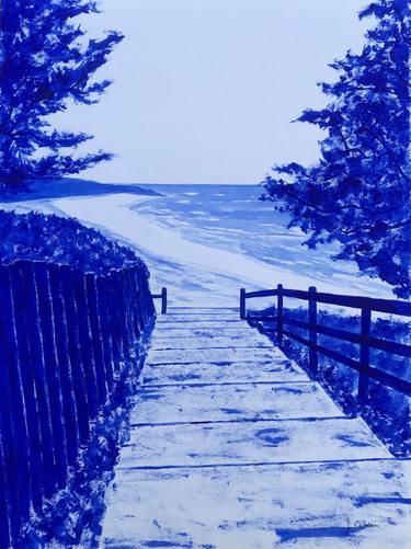 Kermyl beach - Ultramarine blue thumb