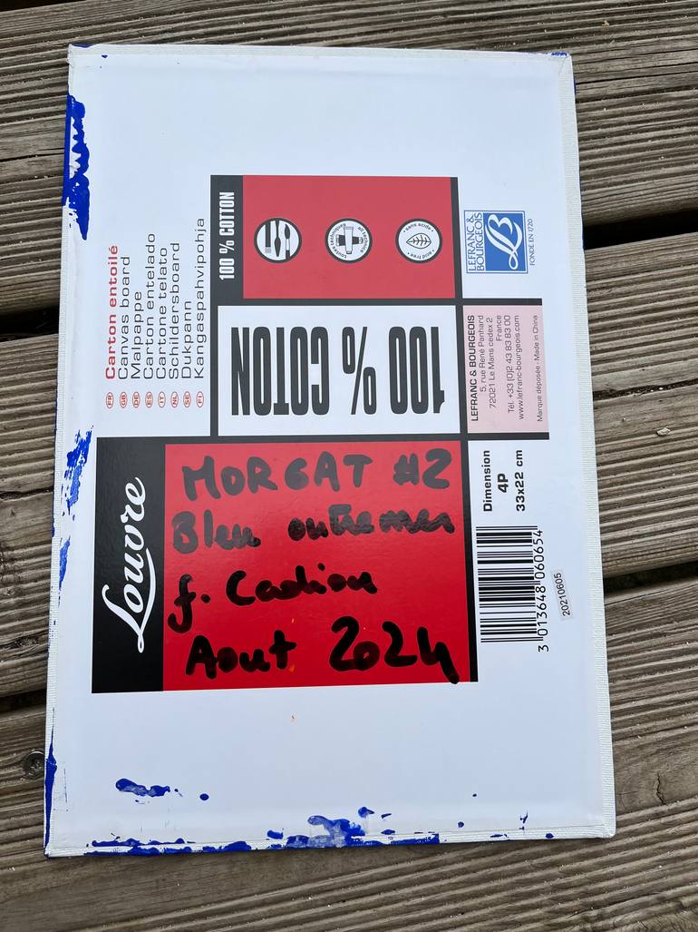 Original Art Deco Landscape Painting by Frederic Cadiou