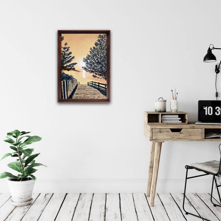 Original Contemporary Landscape Painting by Frederic Cadiou