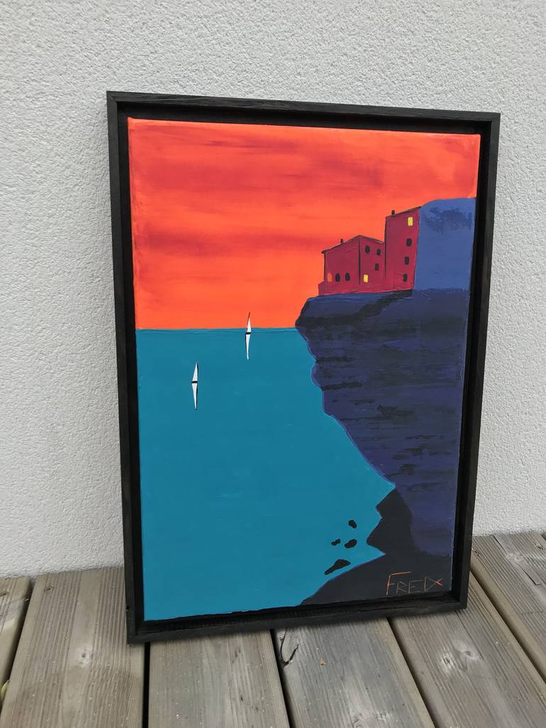 Original Places Painting by Frederic Cadiou