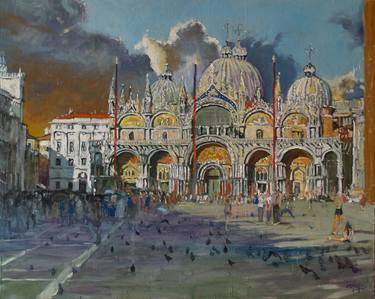 Print of Fine Art Architecture Paintings by Darek Żejmo