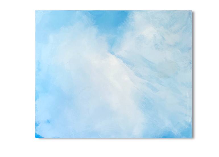 Original Abstract Expressionism Aerial Painting by Isabelle Maynard