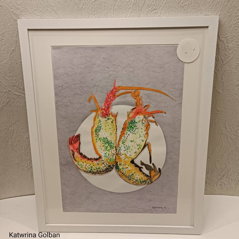 Original Contemporary Cuisine Painting by Katwrina Golban