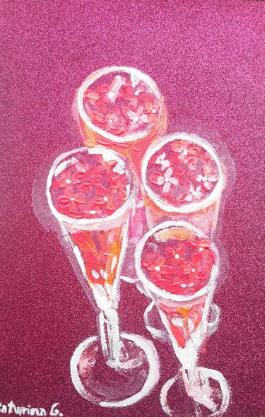 Print of Conceptual Food & Drink Paintings by Katwrina Golban