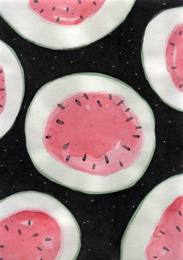 Original Conceptual Food Paintings by Katwrina Golban