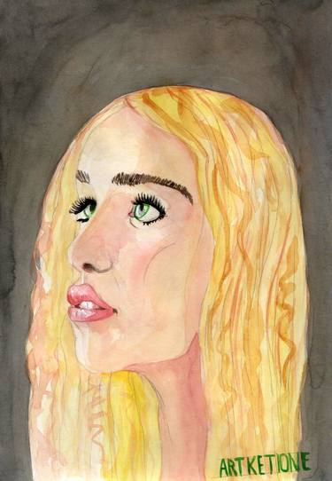 Print of Portrait Paintings by Katwrina Golban