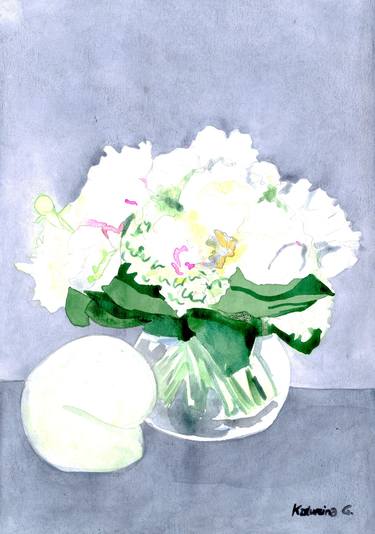 Original Floral Paintings by Katwrina Golban