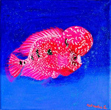 Original Fish Paintings by Katwrina Golban