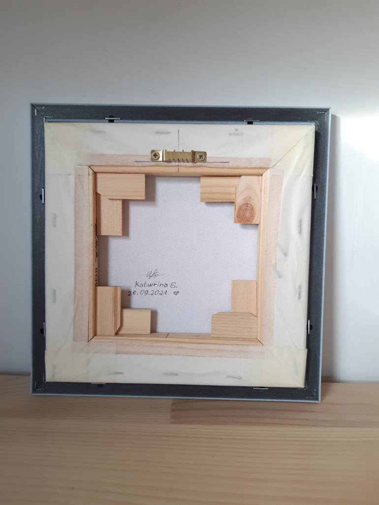 Original Expressionism Abstract Painting by Katwrina Golban