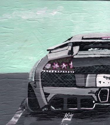 Original Pop Art Automobile Paintings by Katwrina Golban