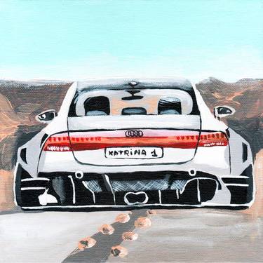 Original Automobile Paintings by Katwrina Golban