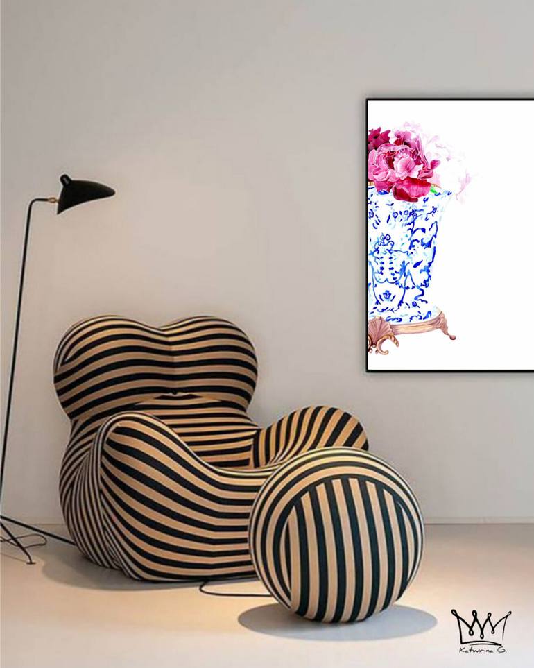 Original Contemporary Still Life Painting by Katwrina Golban