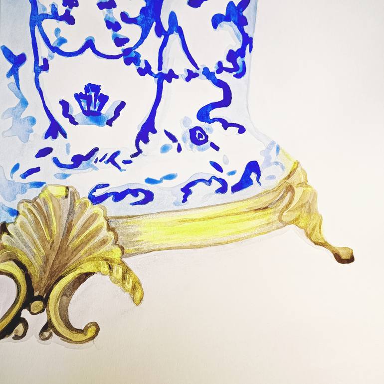 Original Contemporary Still Life Painting by Katwrina Golban