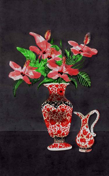 Original Still Life Paintings by Katwrina Golban