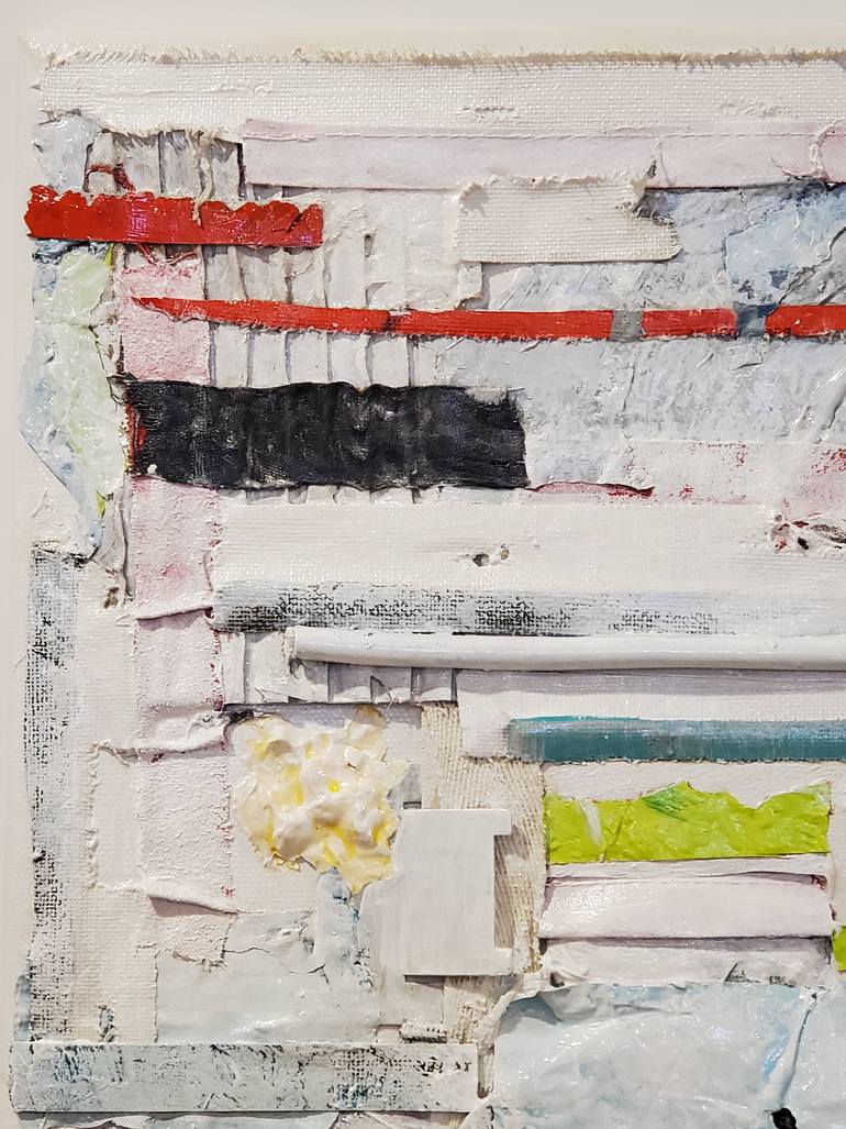 Original Abstract Collage by Carolina Ramos