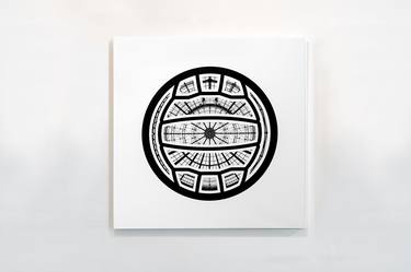 Original Black & White Sports Printmaking by Neil Carter