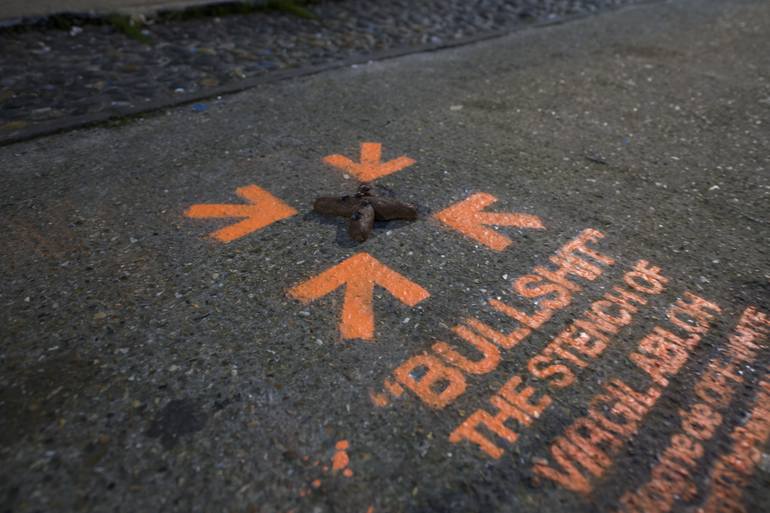 The Word is on the Street -Virgil Abloh "BULLSHIT" - Print