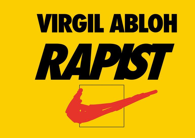 Virgil Abloh Postcard: Artwork Missing