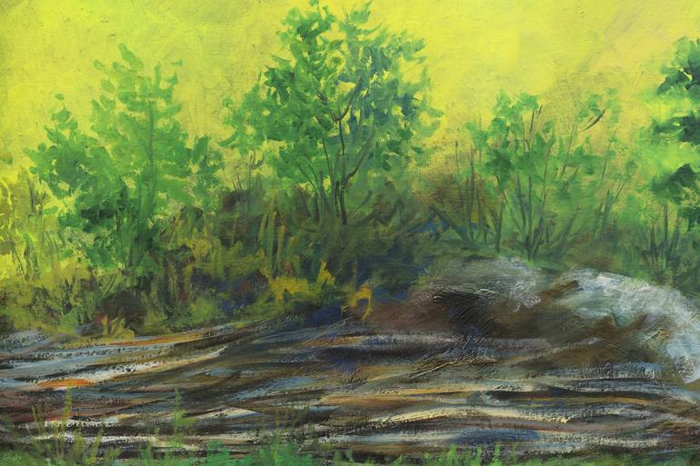 Original Contemporary Landscape Painting by Jose Manuel Chamorro