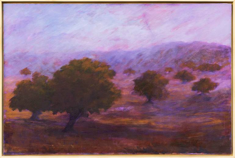 Original Expressionism Landscape Painting by Jose Manuel Chamorro
