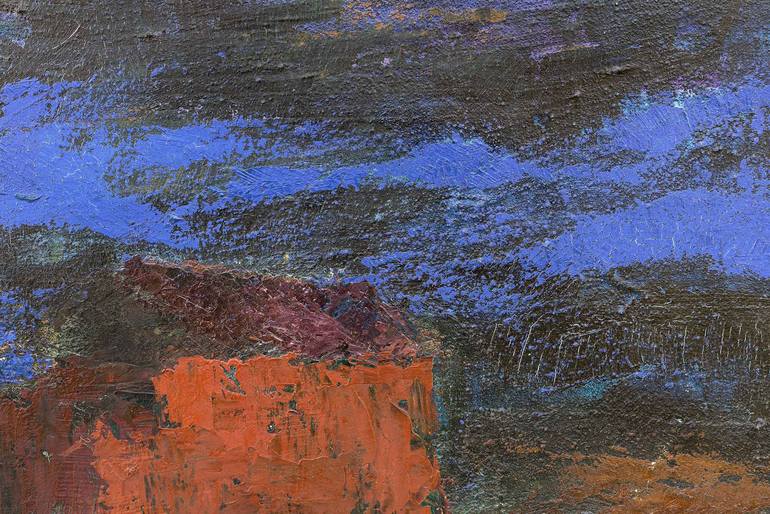 Original Abstract Landscape Painting by Jose Manuel Chamorro