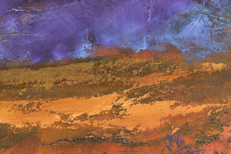 Original Abstract Landscape Painting by Jose Manuel Chamorro