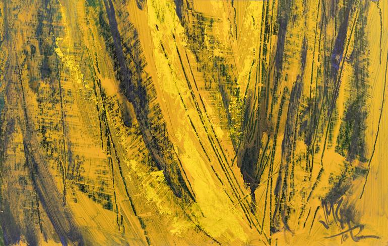 Original Abstract Expressionism Abstract Painting by Jose Manuel Chamorro