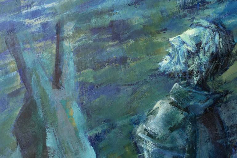 Original Expressionism Pop Culture/Celebrity Painting by Jose Manuel Chamorro