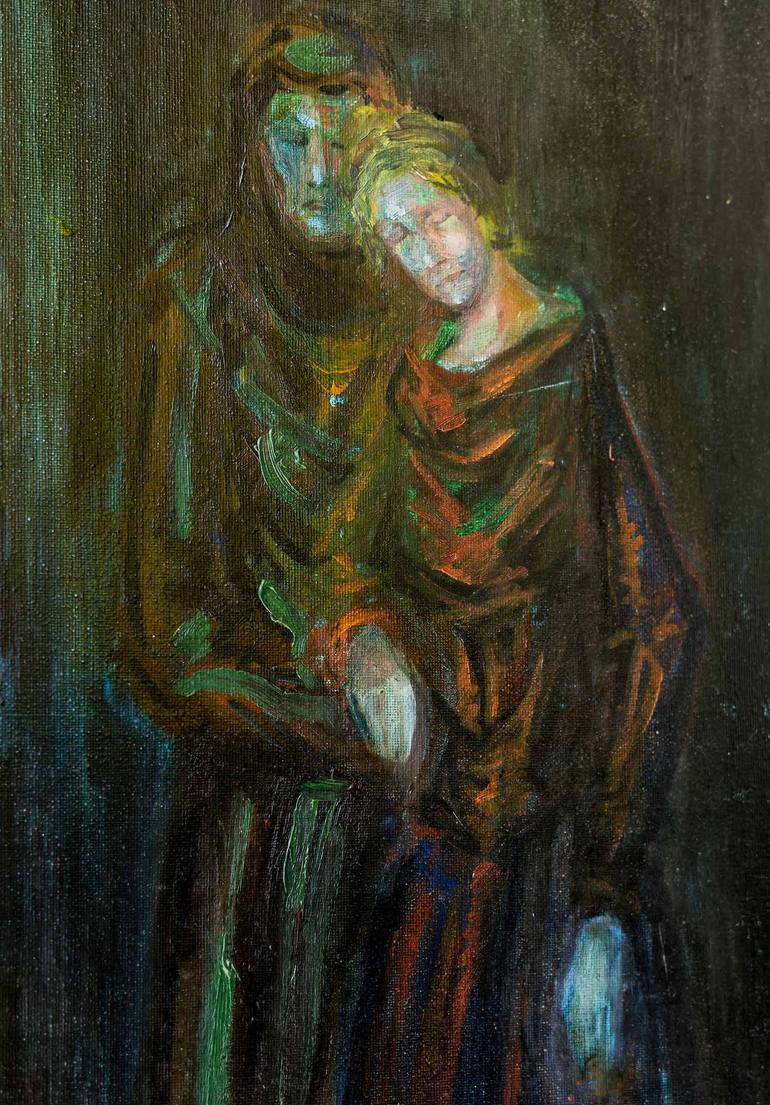 Original Expressionism Pop Culture/Celebrity Painting by Jose Manuel Chamorro