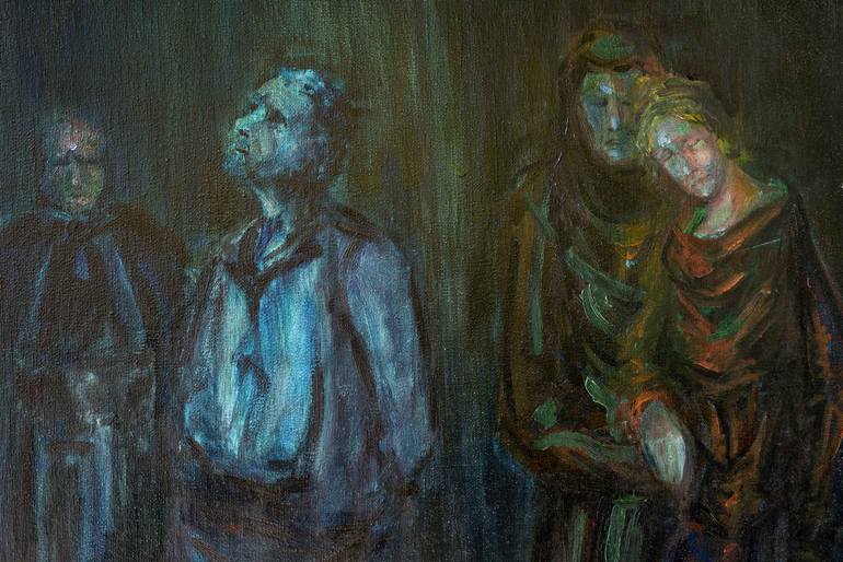 Original Expressionism Pop Culture/Celebrity Painting by Jose Manuel Chamorro