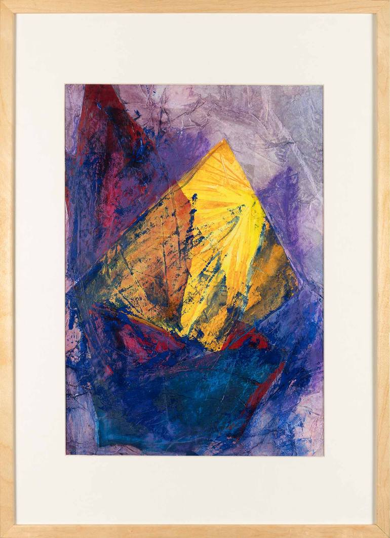 Original Abstract Expressionism Abstract Painting by Jose Manuel Chamorro