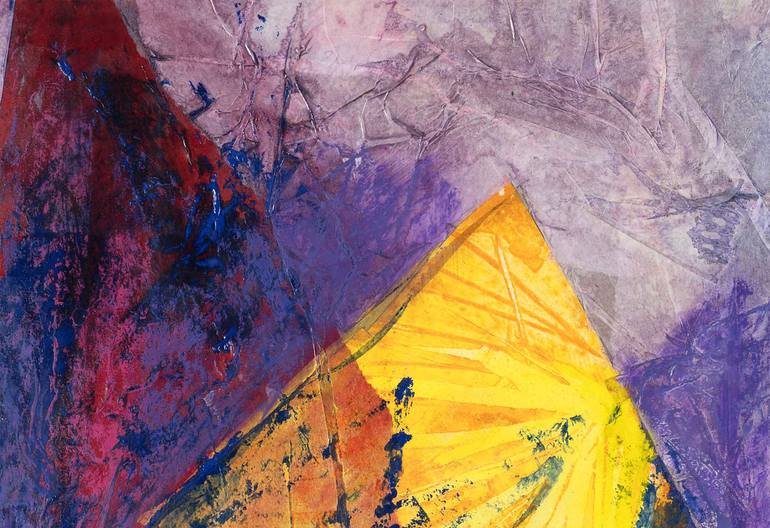 Original Abstract Expressionism Abstract Painting by Jose Manuel Chamorro