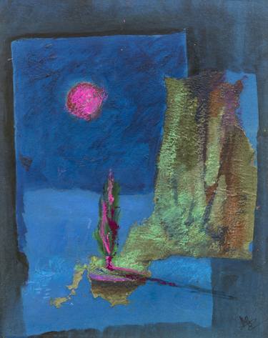 Print of Abstract Collage by Jose Manuel Chamorro