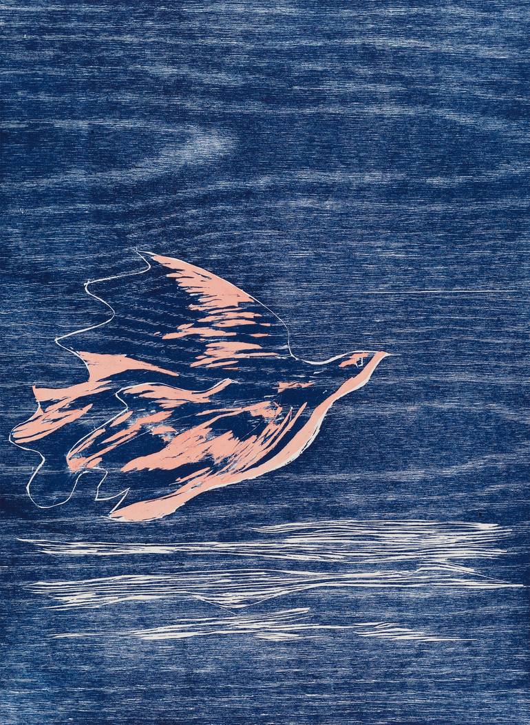 Original Expressionism Animal Printmaking by Jose Manuel Chamorro