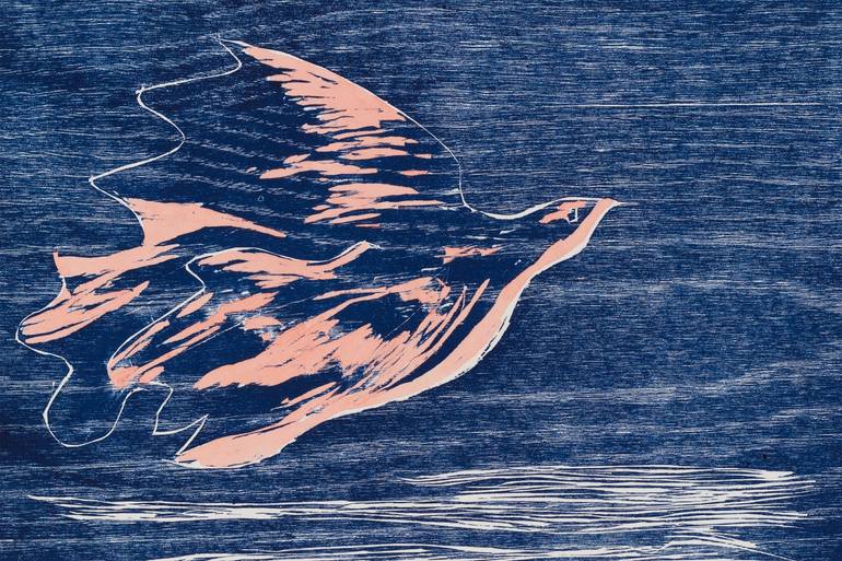 Original Expressionism Animal Printmaking by Jose Manuel Chamorro