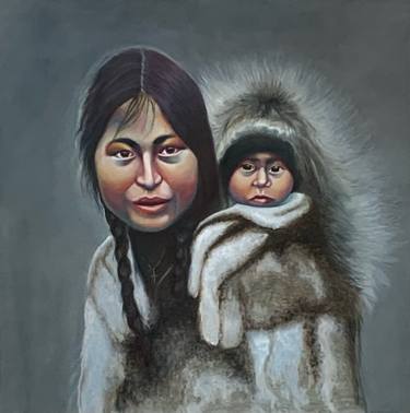 Original Contemporary People Painting by Jean Mcguire