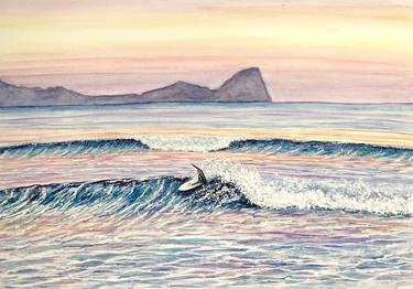Original Impressionism Seascape Paintings by Joy Clifton