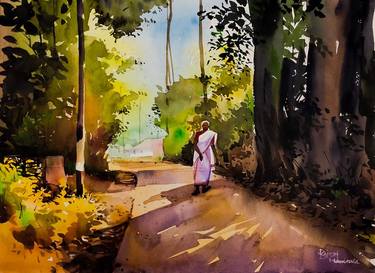 Print of Figurative Landscape Drawings by Rajesh Manimala