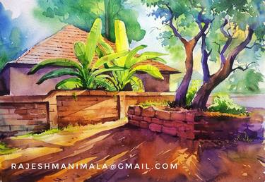 Original Home Paintings by Rajesh Manimala