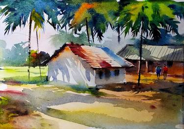 Original Landscape Paintings by Rajesh Manimala