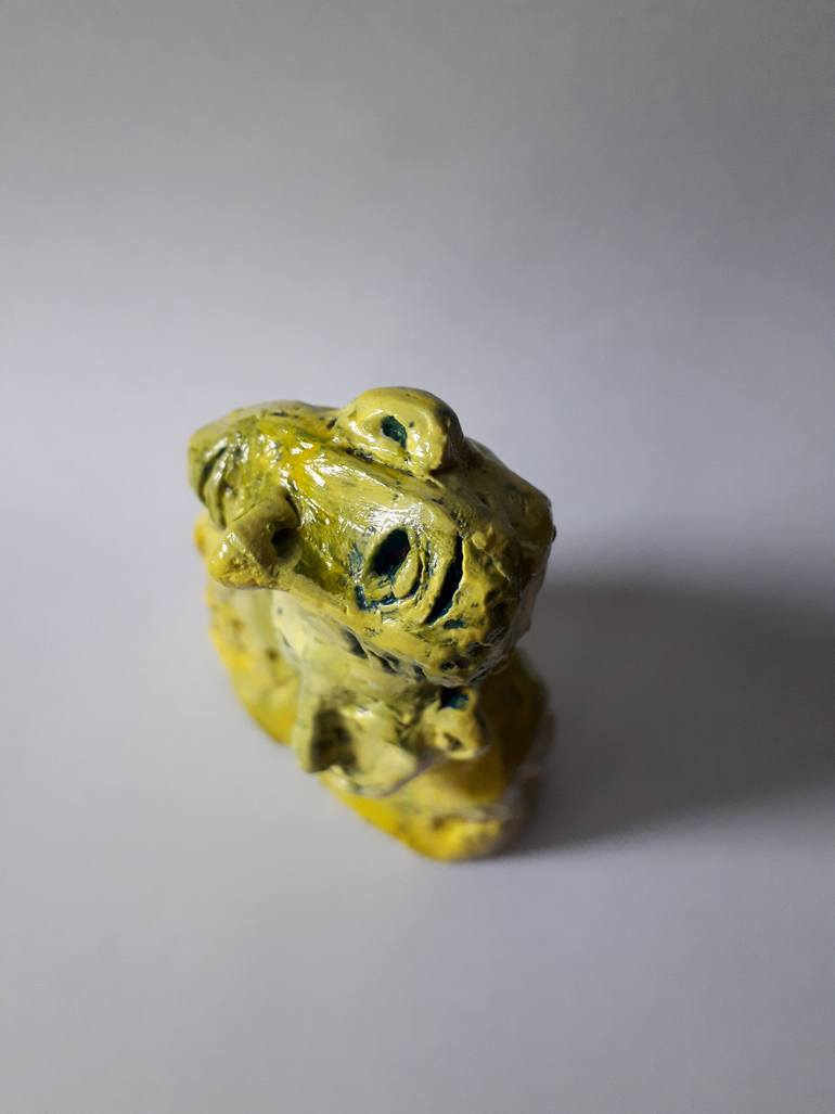 Original Abstract Love Sculpture by Cp Artist