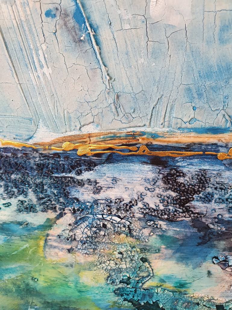 Original Abstract Expressionism Seascape Painting by Seraphina Moody