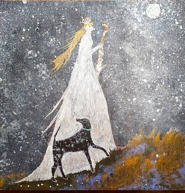 Original Folk Fantasy Paintings by Seraphina Moody