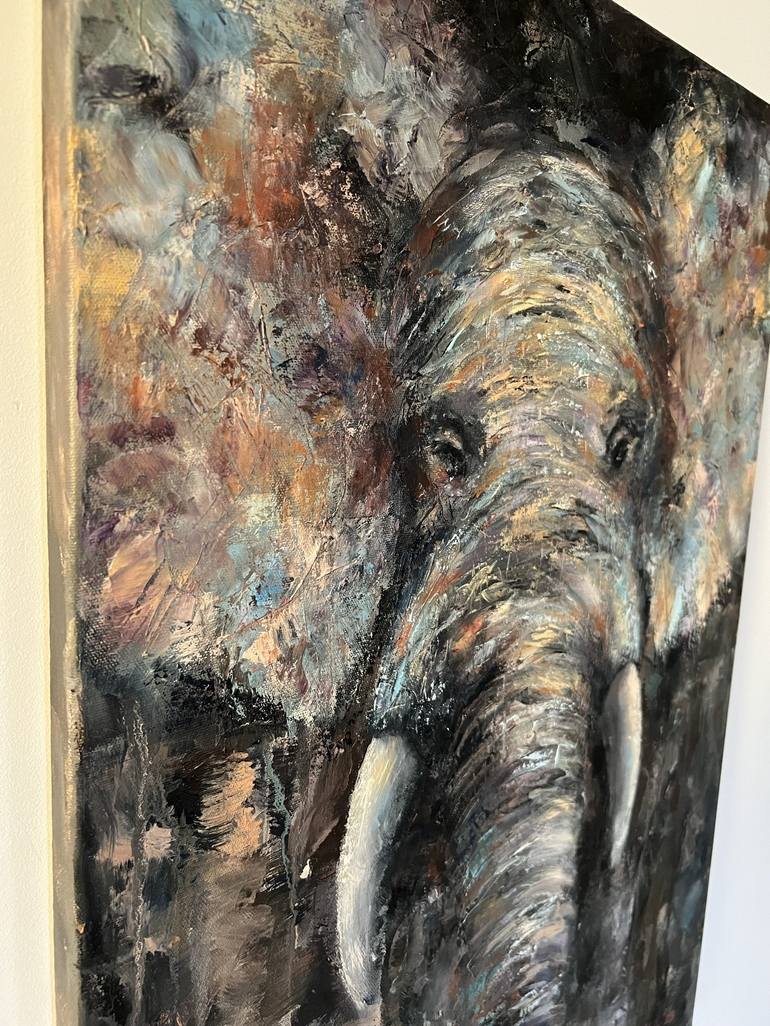 Original Abstract Animal Painting by Jelena Sultanova