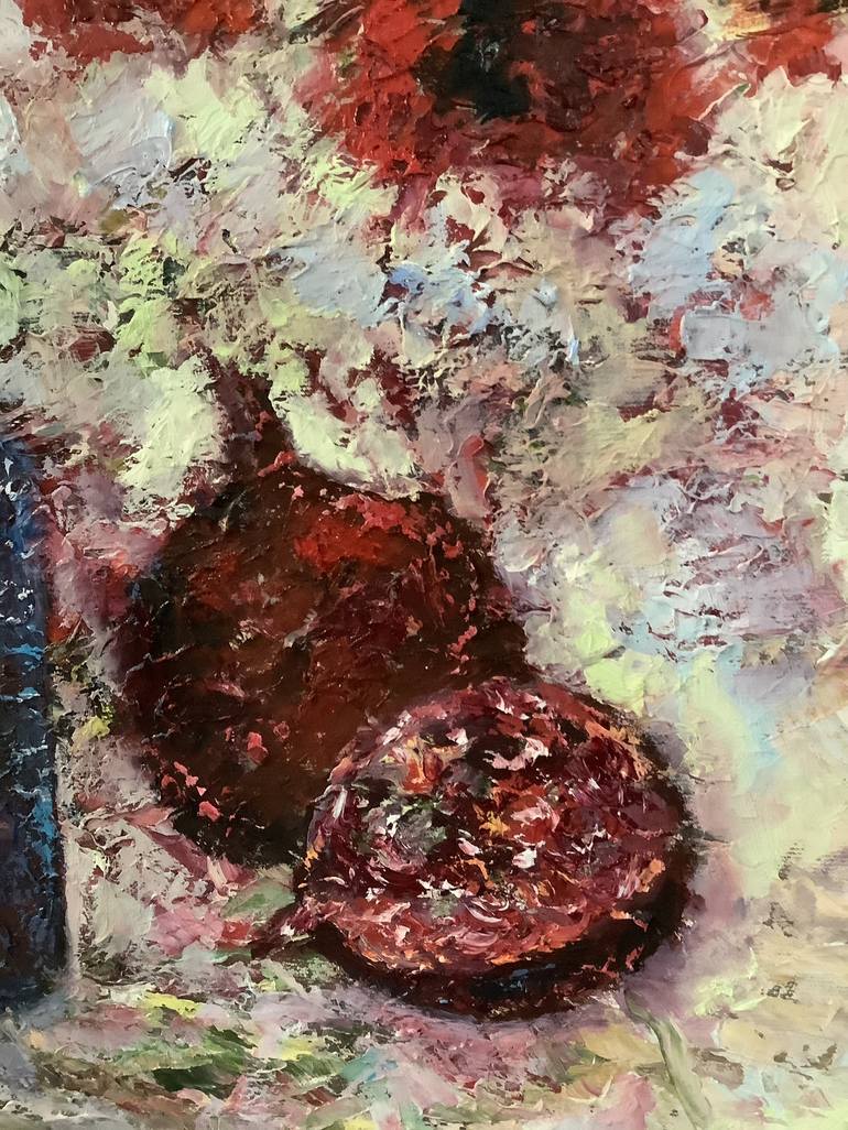 Original Abstract Still Life Painting by Jelena Sultanova