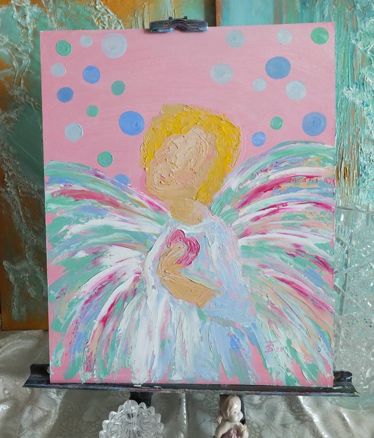 Angel Painting By Татьяна Сорочан | Saatchi Art