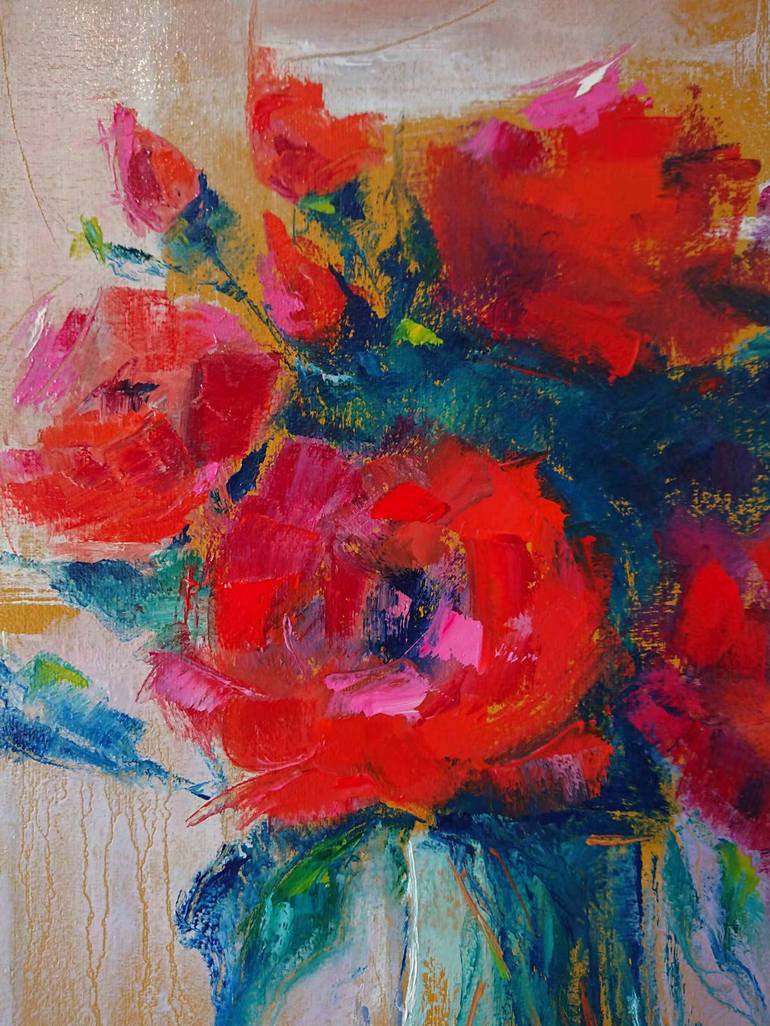 Original Impressionism Abstract Painting by Tetiana Solodukhina